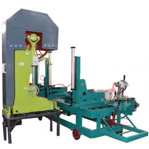 MJ3210 Vertical Woodworking Bandsaw Mill With Electric Log Carriage