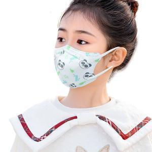 China Dustproof Medical Face Mask Custom Printing 3 Ply Children Flat Fold Mask supplier