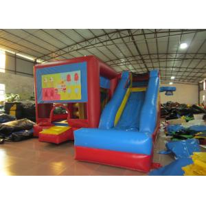 China Classic inflatable combo for sale PVC inflatable jumping house with slide inflatable football sport game multi-play jump supplier