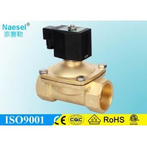 China 2 Inch Electric Diaphragm Solenoid Valve Normal Closed / Open 145 PSI FKM Viton supplier