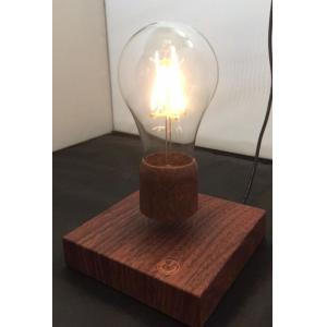 China wooden base magnetic floating levitate led bulb lamp supplier