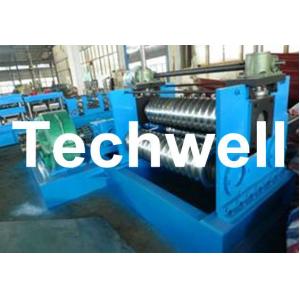 China 2.0 - 4.0mm Thickness Corrugated Steel Sheet Roll Forming Machine For Silo Wall Panel supplier