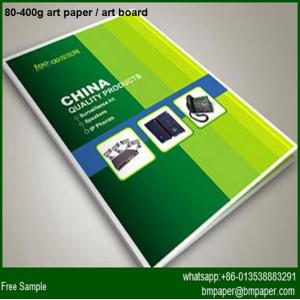 China C2S art paper glossy matte/ coated paper glossy matt/ printing paper supplier