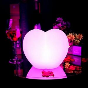 Holiday Decorations Plastic LED Peach Shaped Lamp Remote Control