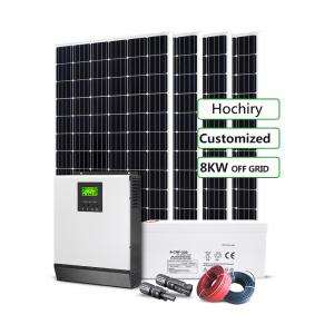 China Off Grid 10kW Solar Energy System Energy Storage Solar PV Panel With Tempered Glass supplier