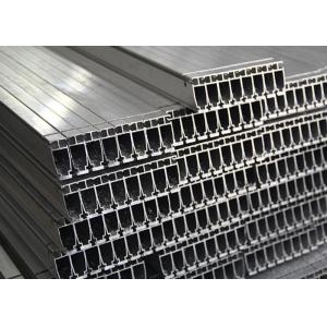China Silver Industrial Standard Aluminum Extrusion Profiles Mill Finish Custom Length supplier