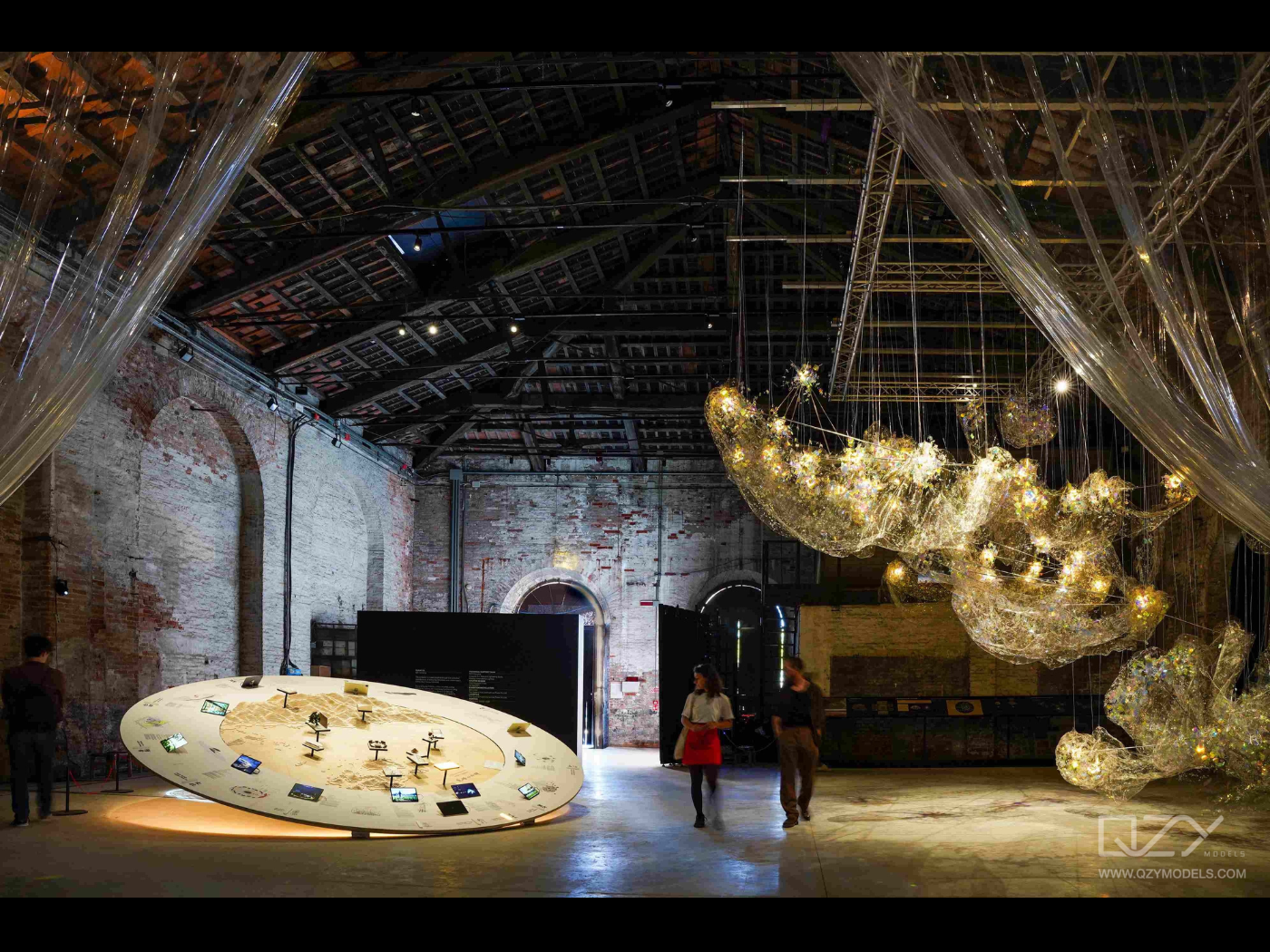 China Realistic Conceptual Minimalism Style Liangzhu Landscape Model for Display and Study at Venice Architecture Biennale China Pavilion wholesale