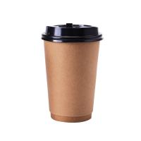 China Custom Printing LOGO Paper Coffee Cup Iced Coffee Cup on sale