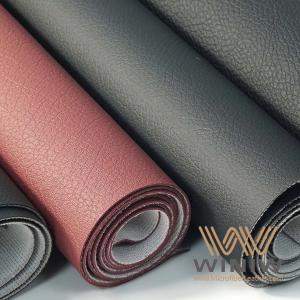 Anti-Scratching Customizable Artificial Microfiber Automotive Faux PU Leather Fabric