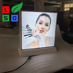China LSD Double Side 2835SMD led Desktop Light Box Picture Frame Longlife supplier