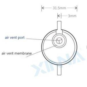 0.22μm Medical PTFE Membrane For Infusion Filter Air Venting