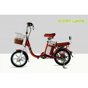 25km/H Two Wheel Drive Electric Bike Scooter 48V 12Ah Drum Brake With Lock