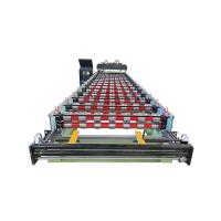 China Color Steel Coil Metal Sheet Roof Glazed Tile Roll Forming Machine Width 1100mm on sale