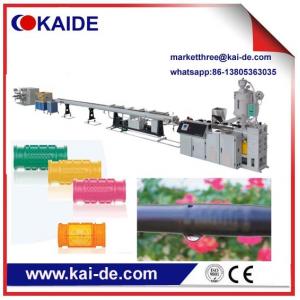 plastic pipe making machine for Drip irrigation pipe/drip irrigation pipe production machinery supplier China