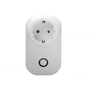 China SU02 Wifi Controlled Power Socket , Smart Wireless Remote Control Outlet Switch supplier