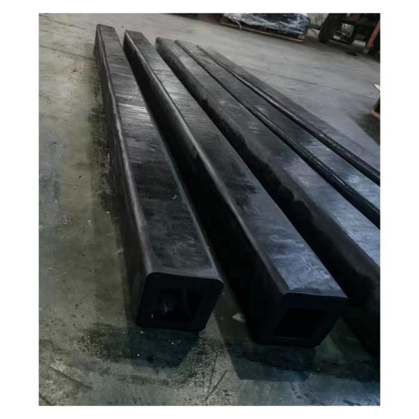Marine Dock Fender with Rectangular Shape and Long-Lasting Natural Rubber Material