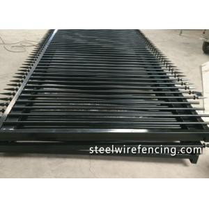 China Factory Security Automatic Driveway Gates / Ornamental Metal Railings supplier