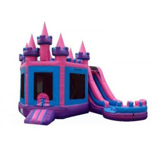 Indoor Playground Inflatable Castle Bounce House , Princess Combo Bounce House