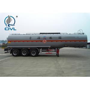 60CBM Oil Tanker Semitrailer Three-axle Fuel Tanker Semi-trailer aluminum semi trailer