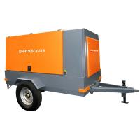 China 118kw 388cfm Portable Diesel Air Compressor Mining Engine Driven on sale