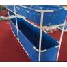 China Double rangée 5000L - 20ºF | résistance d'étang à poissons pliant portatif de PVC de la température 158ºF wholesale