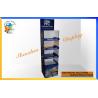 China Light Weight Cosmetic Corrugated Cardboard Display Stands , Retail Display Racks wholesale