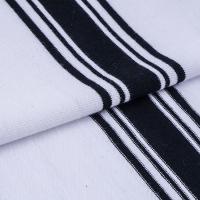 China Single Face Striped Knit Fabric Yarn Dyed 32S 175cm For Sportswear Clothing on sale