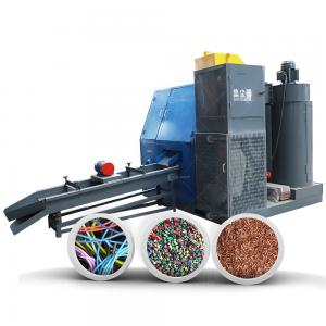 Strapping Cable Wires Scrap Copper Wire Granulator Machine for Car Wire Recycling
