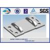 High Tensile Strength Plain Railroad Tie Plates as Track Fasteners