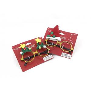 Die Cutting Shape Craft Christmas Decorations Glitter Golden Plastic Glassess