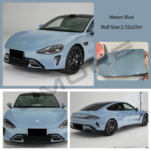 Anti Scratch TPU Material Self Healing Colored PPF Car Wrap