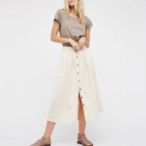 China New Stylish Women's Fashion A-Line Loose Stroll Skirt supplier
