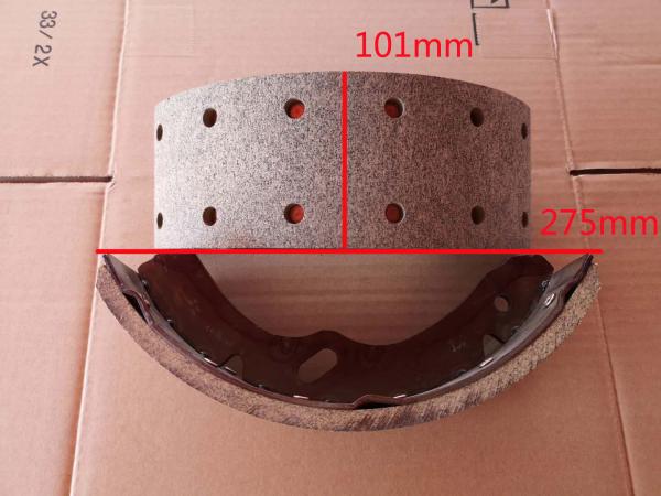 8972010610 ISUZU Brake Lining With Shoes K4459 100mm Wide 12 Rivet