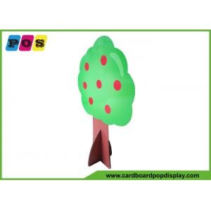 China Tree Shape Life Size Stand Ups , Corrugated Floor Cardboard Standup Cutouts AD003 supplier