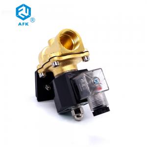 China Normally Opened/Normally Closed Brass 24V AC 1/2 Lpg Shut-off Valve supplier