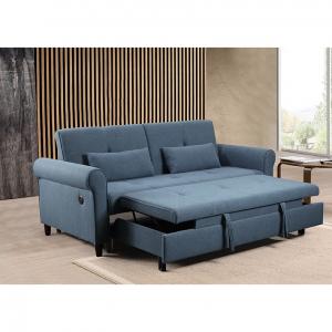 Nordic Modern sofa set Luxury designs Living room sofa furniture with USB Custom folding bed