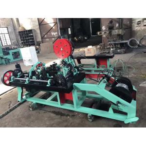 China Professional Single Strand Barbed Wire Machine For Electro Galvanized Wire supplier