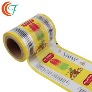 China Color Printed Frozen Food Packaging Film 50-60mic BOPP Lamination Film For Ice Cream Package supplier