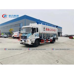 China Dongfeng 20cbm Bulk Feed Truck With Electric Hydraulic Auger supplier