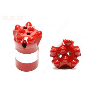 China Red Colors Small Rock Drill Bits , Tungsten Carbide Rock Bits Dia 41mm wholesale