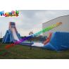 Commercial Gaint Inflatable Slip N Slide Plato 0.55 mm PVC Tarpaulin