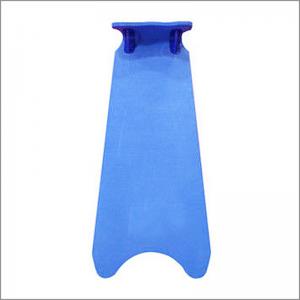 China Foam Water Slide Mats Non Fade Low Fricition Blue Color Reinforced supplier