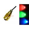 High Lumen Brass Drain Plug Copper Boat Underwater LED Lights With CREE Chips 9W