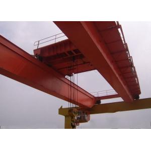 LH -10t -10.5m -9m Double Girder Overhead Cranes , Bridge Crane Safety For Cement Plant