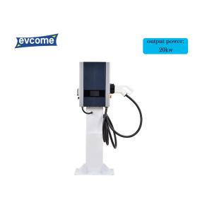 China Caixa da parede do carregador da C.C. Ev de EVCOME (20KW 220V 60A) com CE personalizado tomada UKCA ROHS de CCS1 CCS2 GBT CHAdeMo supplier