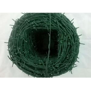China Tradition Twisted Barbed Wire Mesh Fence Powder Coated With 1.5-3cm Barb Length supplier