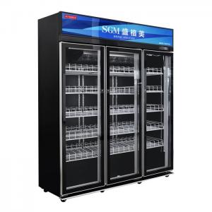 China store/Restaurant Beverage Display Cooler Showcase 1840L High Capacity supplier