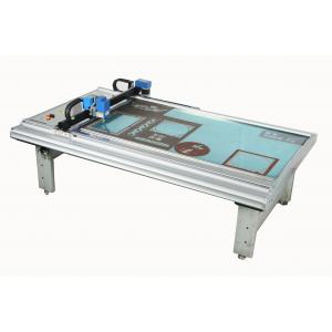 Grey Picture Frame Cutting Machine , Card Paper Flatbed Digital Cutter