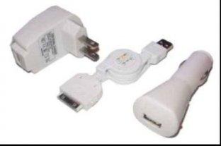iphone 3G iPod 3 in 1 charger IPA204