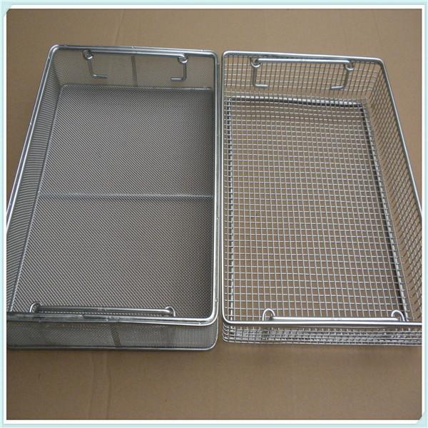 Supply Medical 304 316 Stainless Steel Disinfecting Metal Baskets, disinfection